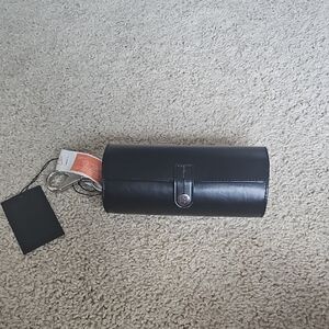 Black Leather Men's Bag